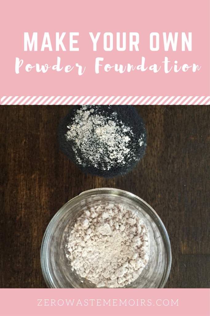 Make Your Own Powder Foundation! Tutorial via The Zero Waste Memoirs