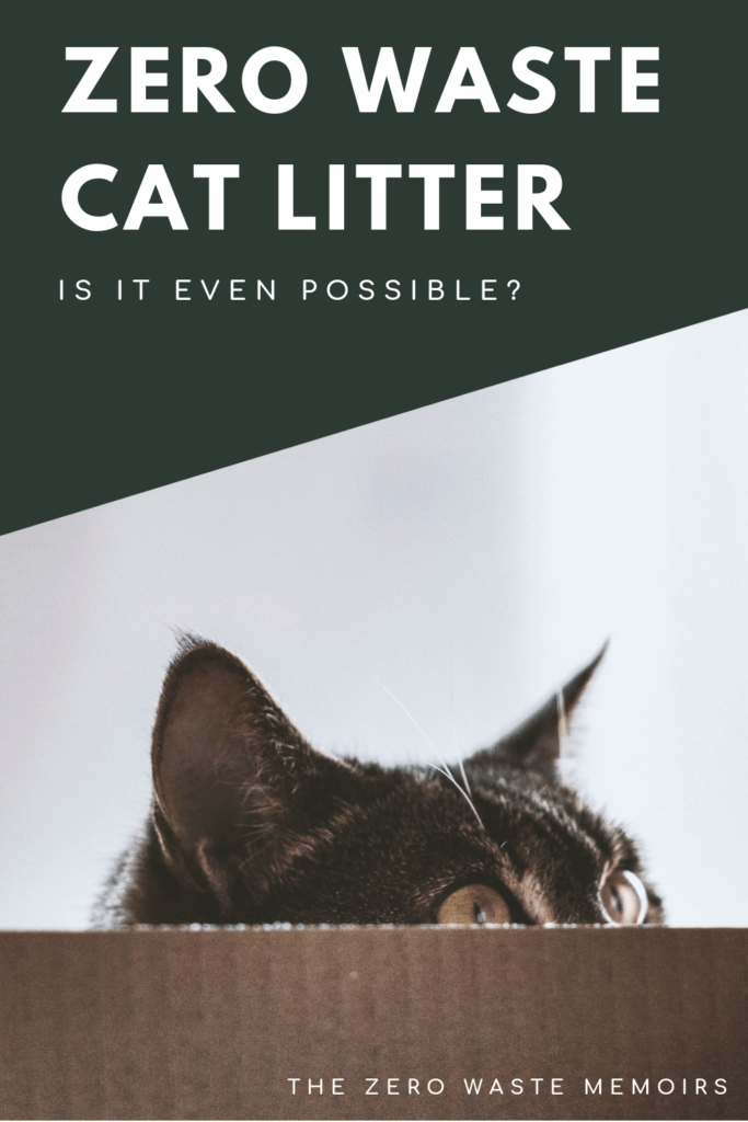 Environmentally friendly hotsell cat litter disposal