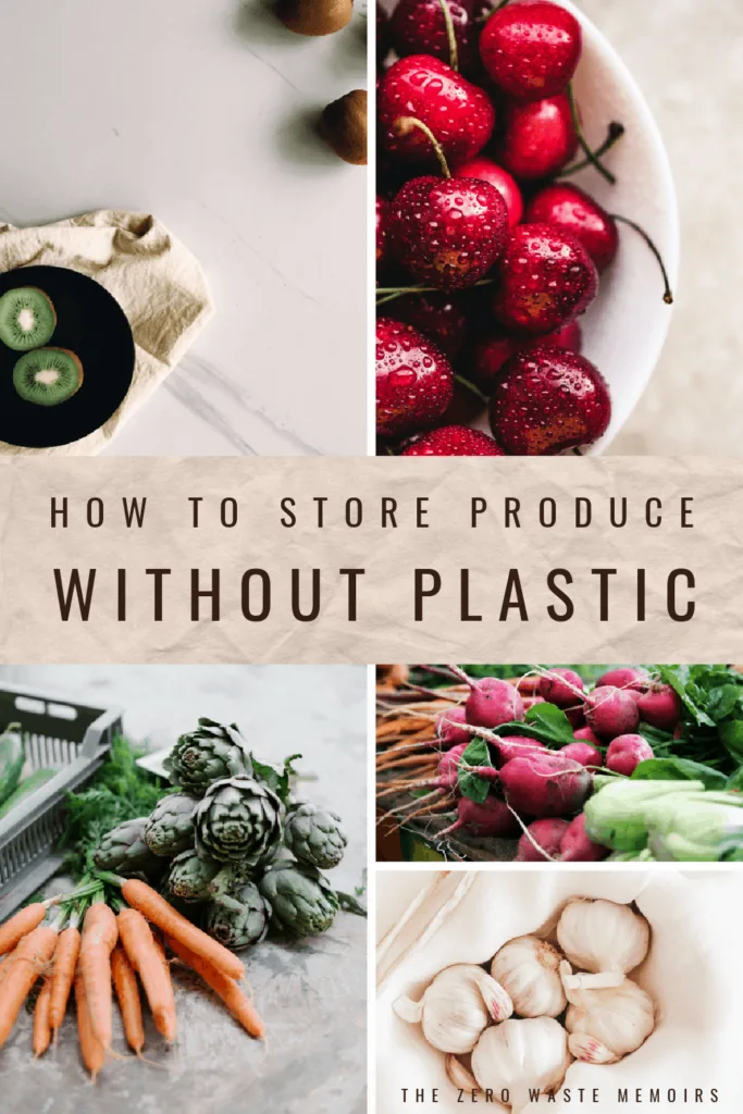 Find out how to store produce without plastic - and extend the life of your fruit & vegetables!