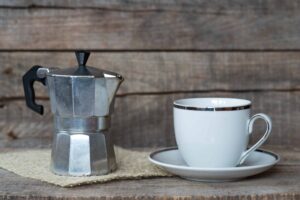 Moka pots can be used to make zero waste coffee