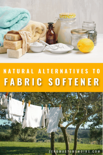 Natural Alternatives To Fabric Softener - Zero Waste Washing Guide