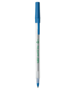 Recycled plastic pens from bic