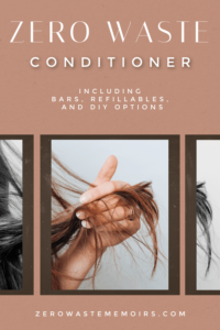 Looking for the perfect follow up to your zero waste shampoo routine? These amazing zero waste conditioner options will leave your hair feeling better than ever, and they're kind on the environment (and your pocket) too!