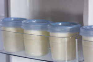 Zero waste breast milk storage