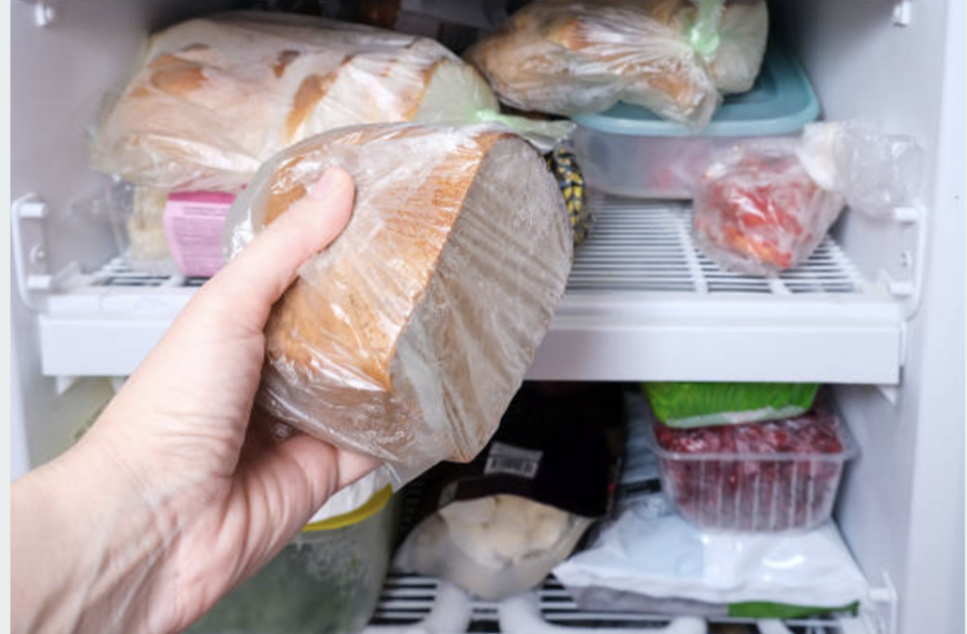 How To Freeze Bread Without Plastic